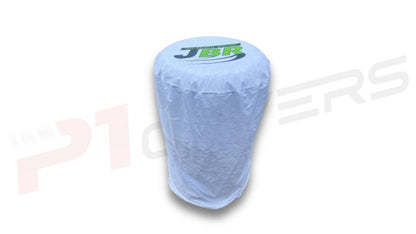 Jon Beach Racing uses this Tire Stack Cover to keep tires cool at the racetrack. This custom Tire Stack Cover will keep tires clean and safe from UV rays that break tires down.