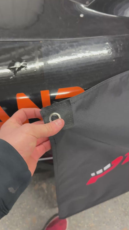 Custom Branded Wheel Well Covers For Your Racecar